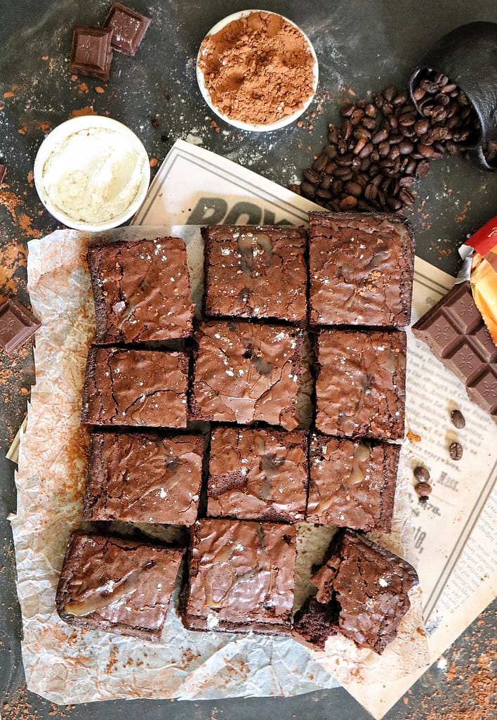 Salted Toffee Brownies Recipe