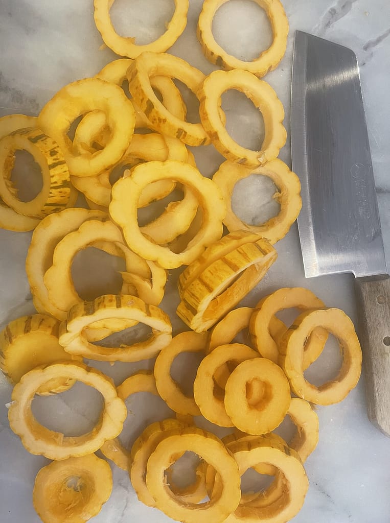 Roasted Delicata Squash Ring Recipe
